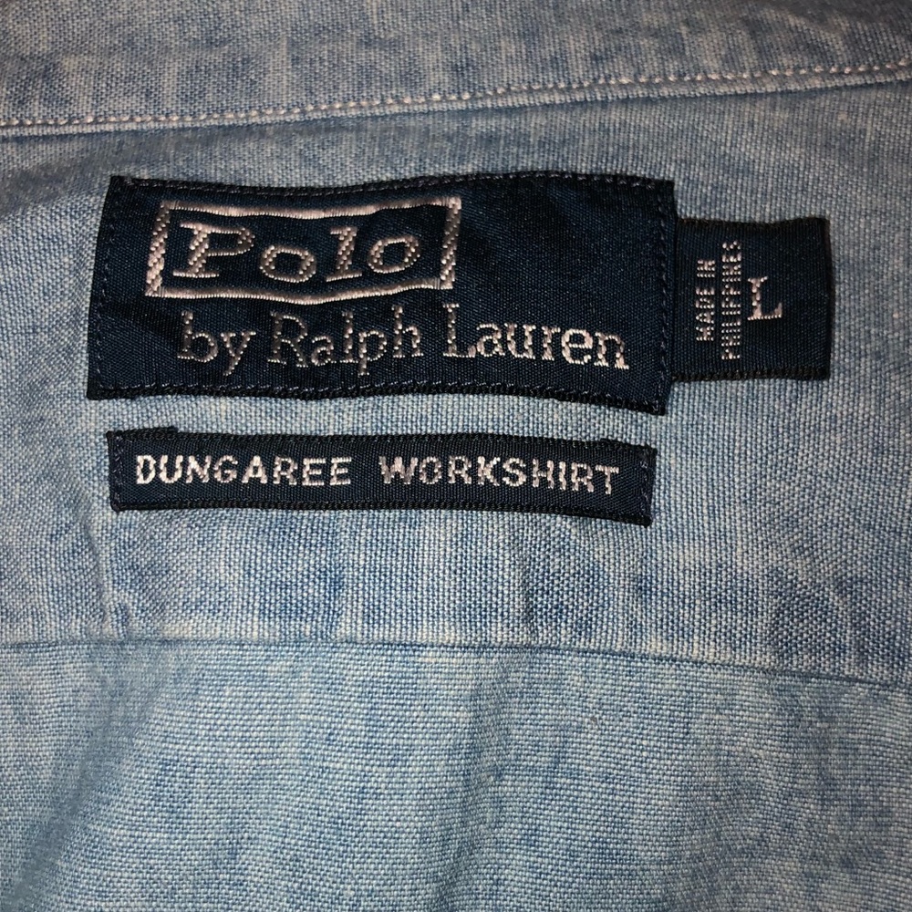 Polo Ralph Lauren Blue Shirt - Picture 5 of 6